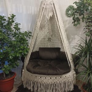 Macrame Double Butterfly Swing Chair for Adults & Kids TOPW- 79
