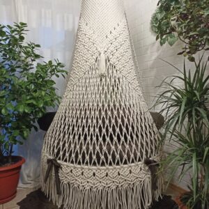 Macrame Double Butterfly Swing Chair for Adults & Kids TOPW- 79