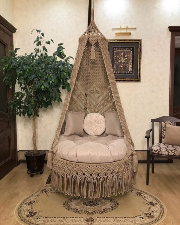 Boho Lotus Swing Chair