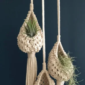Hanging Planter | Wall Hanging Planter | Hanging Plant Holder | Hanging Basket | Macrame Planters | Indoor Cactus Planter | Succulent Pot