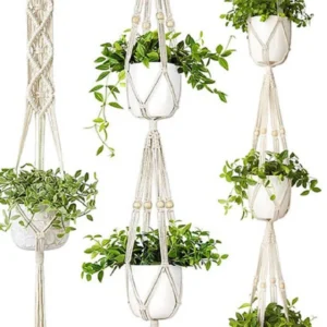 Macrame plant hanger , hanging planter basket, plant holder, plant hangers (Copy)